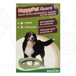 HappyPet Guard bolha és kullancsriasztó nyakörv kutyák 1 db