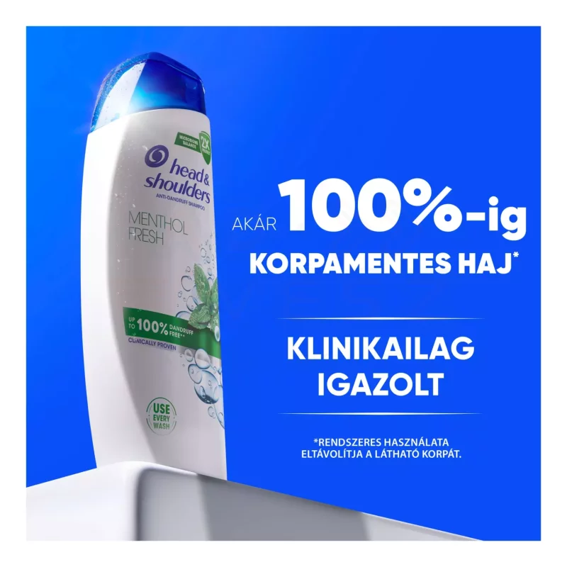 Head & Shoulders sampon 250 ml Menthol Kép