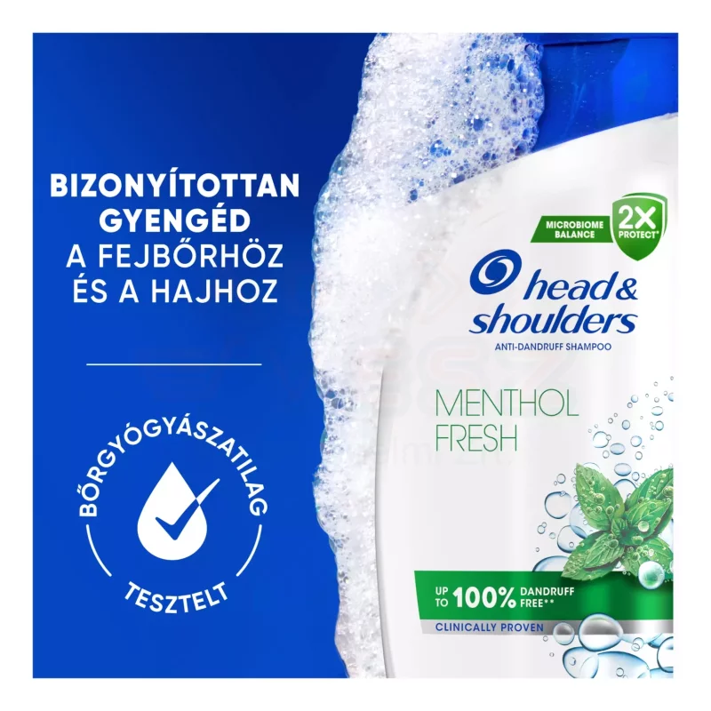Head & Shoulders sampon 250 ml Menthol Kép