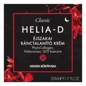 Helia-D Classic ránctalanító krém éjszakai 50 ml
