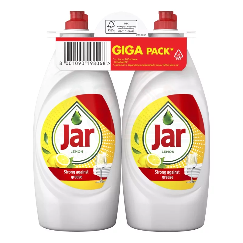 JAR mosogató 2x900 ml DUO Citrom Kép