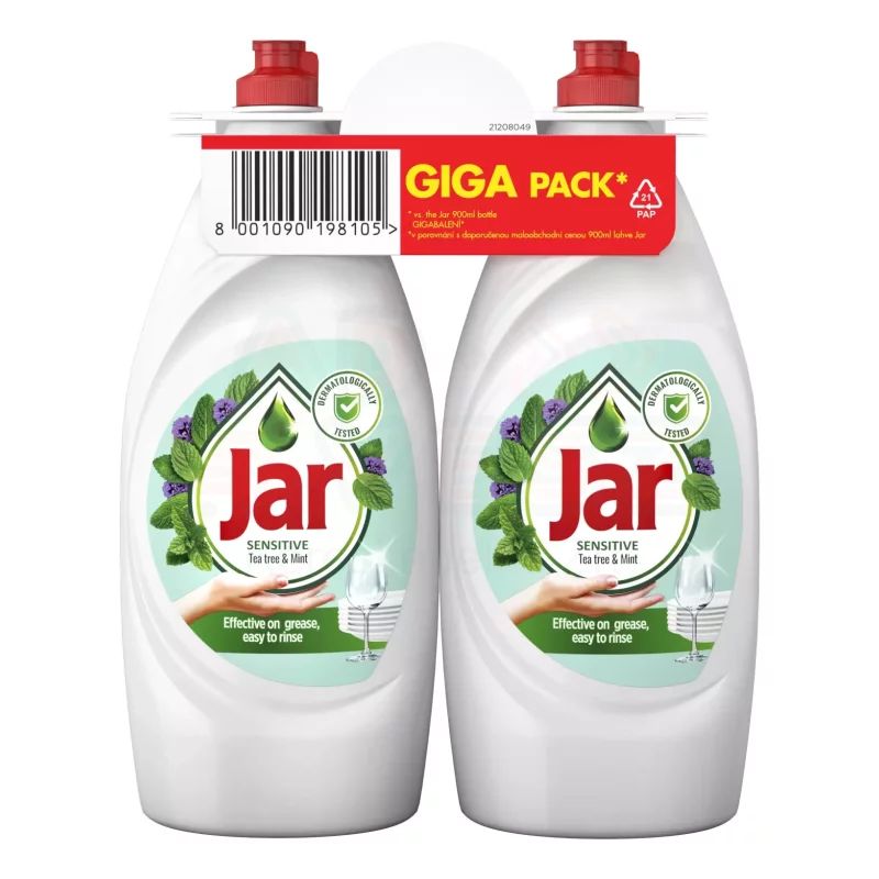 JAR mosogató 2x900 ml DUO TeaTree&Mint Kép