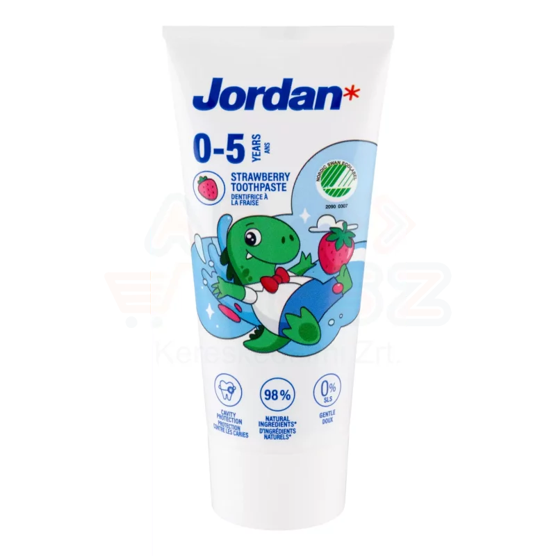 Jordan gyerek fogkrém 50 ml 0-5 év Kép