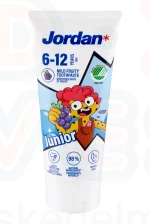 Jordan gyerek fogkrém 50 ml 6-12 év Kép