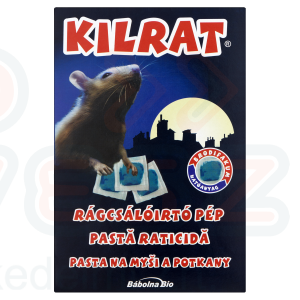 KILRAT rágcsálóirtó pép 25 ppm 150 g