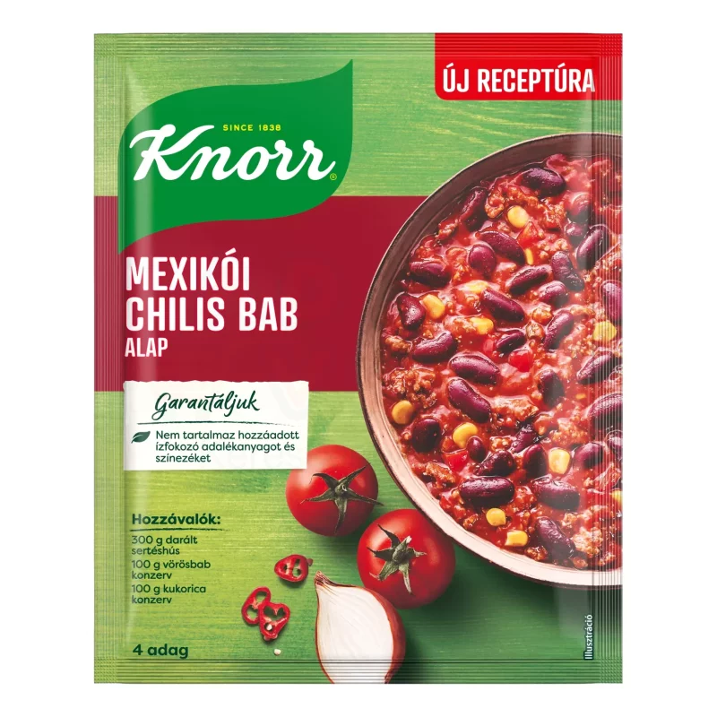 KNORR Alap Mexikói chillis bab 50 g Kép