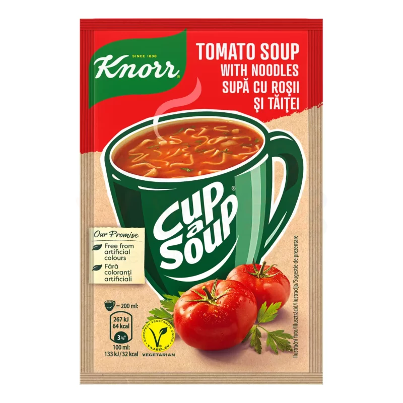 KNORR Bögrés Paradicsomleves 19 g Kép