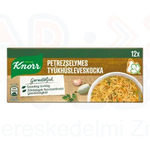 KNORR Kocka Petrezselymes tyúkhúsleveskocka 120 g