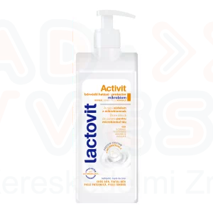 Lactovit testápoló 400 ml Activit