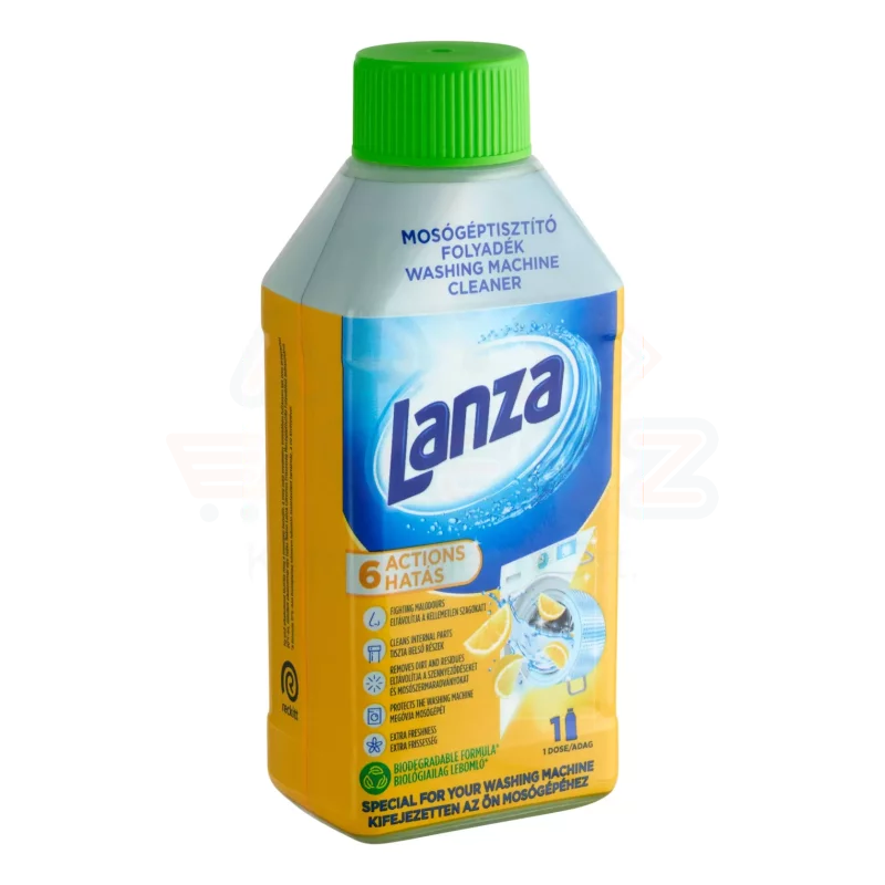 Lanza Mosógéptisztító Citromos frissesség 250 ml Kép