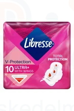 Libresse egészségügyi betét 10 db Ultra Normal szárnyas Kép