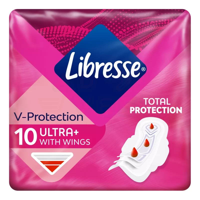 Libresse egészségügyi betét 10 db Ultra Normal szárnyas Kép