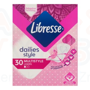 Libresse tisztasági betét 30 db Dailies Style Multistyle Normal