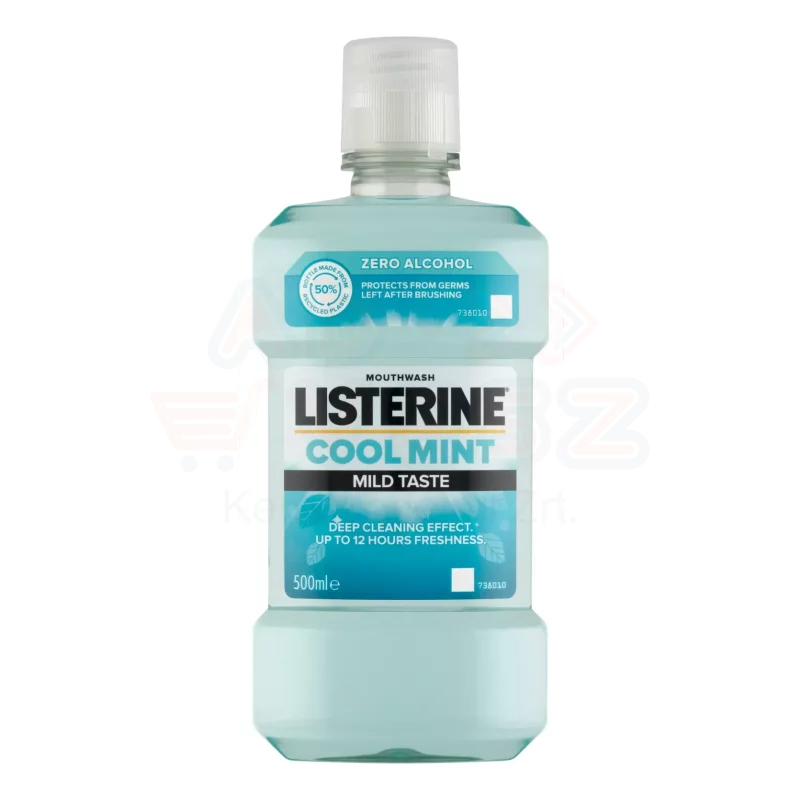 LISTERINE szájvíz 500 ml Cool Mint Mild Taste Kép