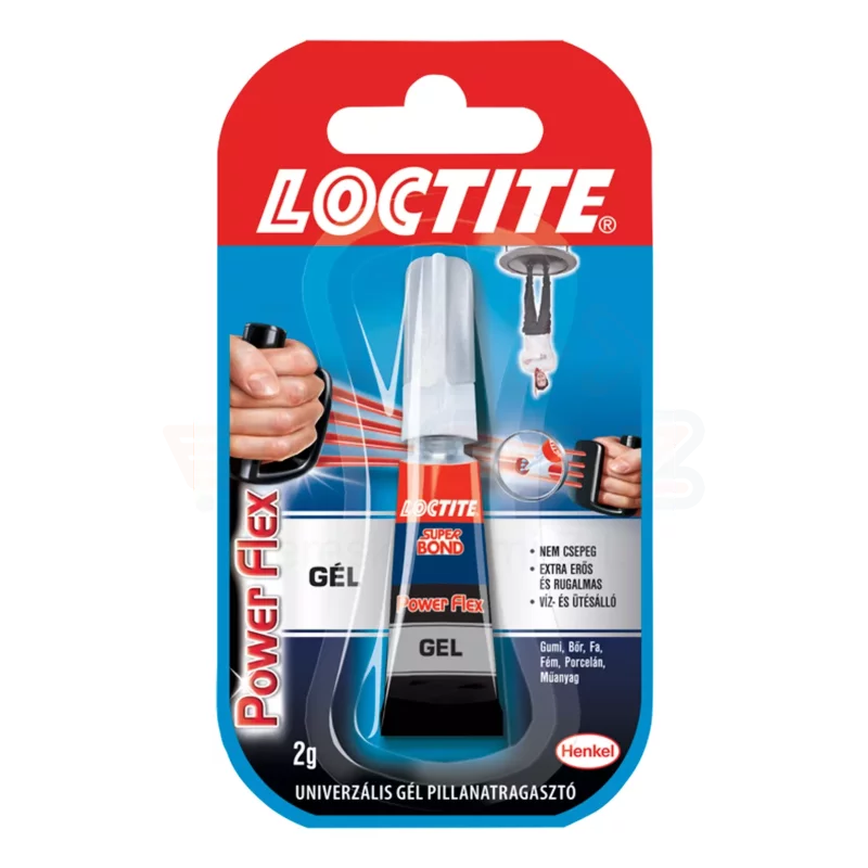 LOCTITE Gel pillanatragasztó 2 g Kék Kép