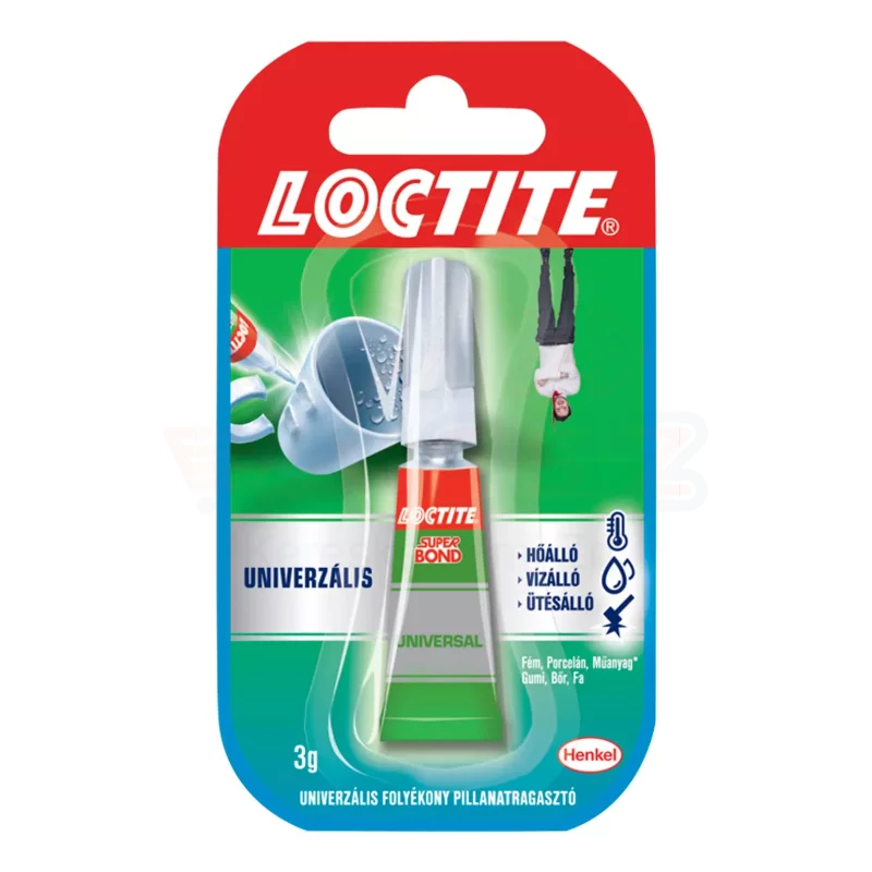 LOCTITE Liquid pillanatragasztó 3 g Zöld Kép