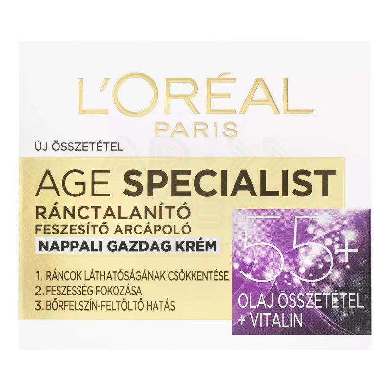 L'ORÉAL Age Specialist 55+ Nappali krém 50 ml Kép