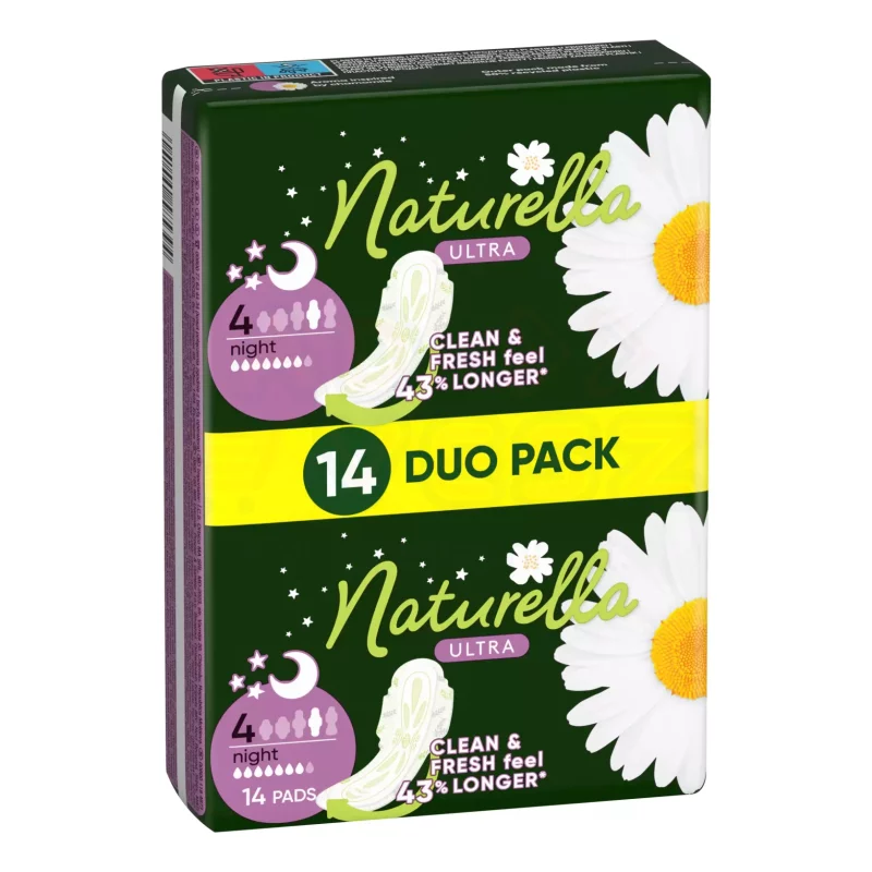 Naturella egészségügyi betét Ultra Night Duo 14 Kép