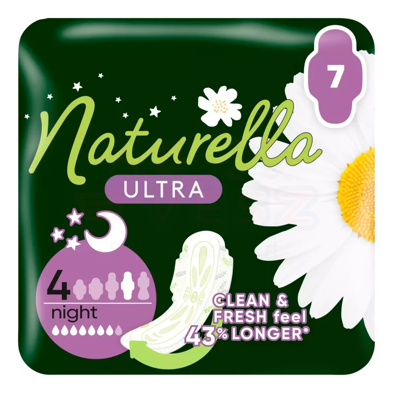 Naturella egészségügyi betét Ultra Night 7 Kép