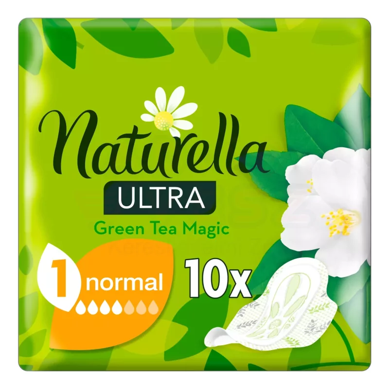 Naturella egészségügyi betét Ultra ZöldTea 10 Kép