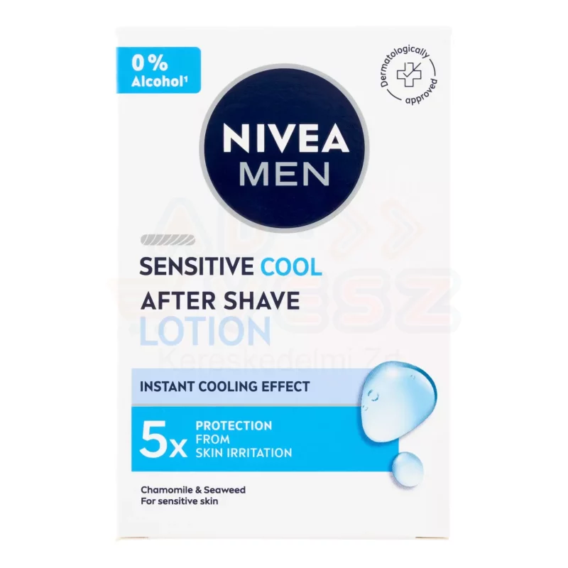 NIVEA MEN after shave lotion 100 ml Sensitive Cooling Kép