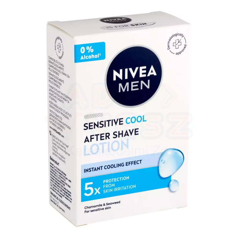 NIVEA MEN after shave lotion 100 ml Sensitive Cooling Kép