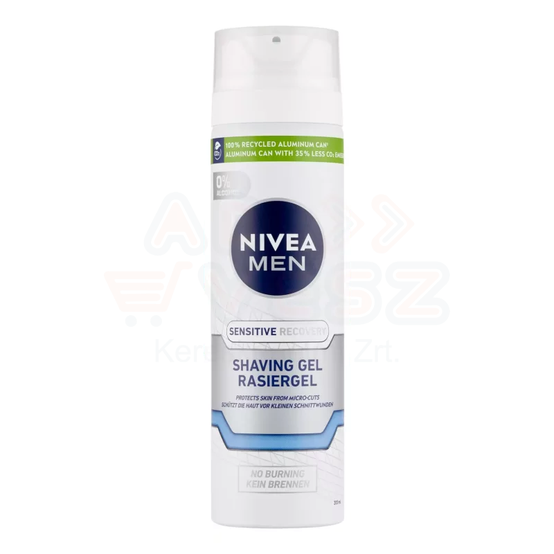NIVEA MEN borotvagél 200 ml Sensitive Recovery Kép