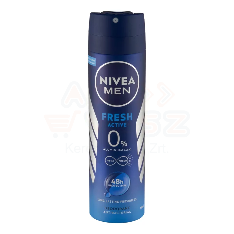 NIVEA MEN Deo Spray 150 ml Fresh active Kép