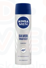 NIVEA MEN Deo Spray 150 ml Silver protect Kép