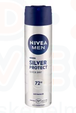 NIVEA MEN Deo Spray 150 ml Silver protect Kép