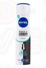 NIVEA Deo spray 150 ml Black&White invisible fresh Kép