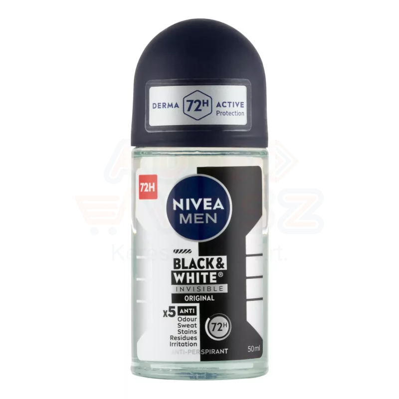 NIVEA MEN golyós dezodor 50 ml Black&White invisible original Kép