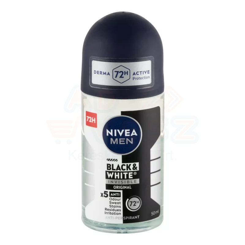 NIVEA MEN golyós dezodor 50 ml Black&White invisible original Kép