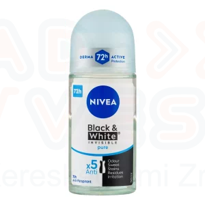 NIVEA golyós dezodor 50 ml Black&White invisible pure