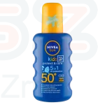 NIVEA SUN FF50+ Kids Hidratáló Gyermek Napozó Spray 200 ml Kép