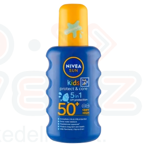 NIVEA SUN FF50+ Kids Hidratáló Gyermek Napozó Spray 200 ml
