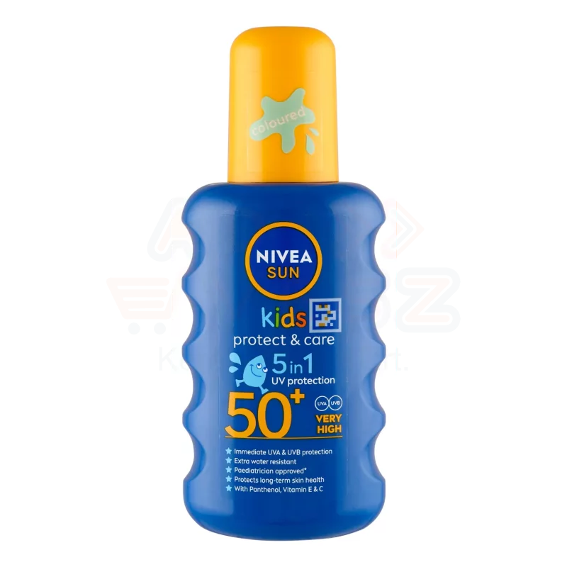 NIVEA SUN FF50+ Kids Hidratáló Gyermek Napozó Spray 200 ml Kép