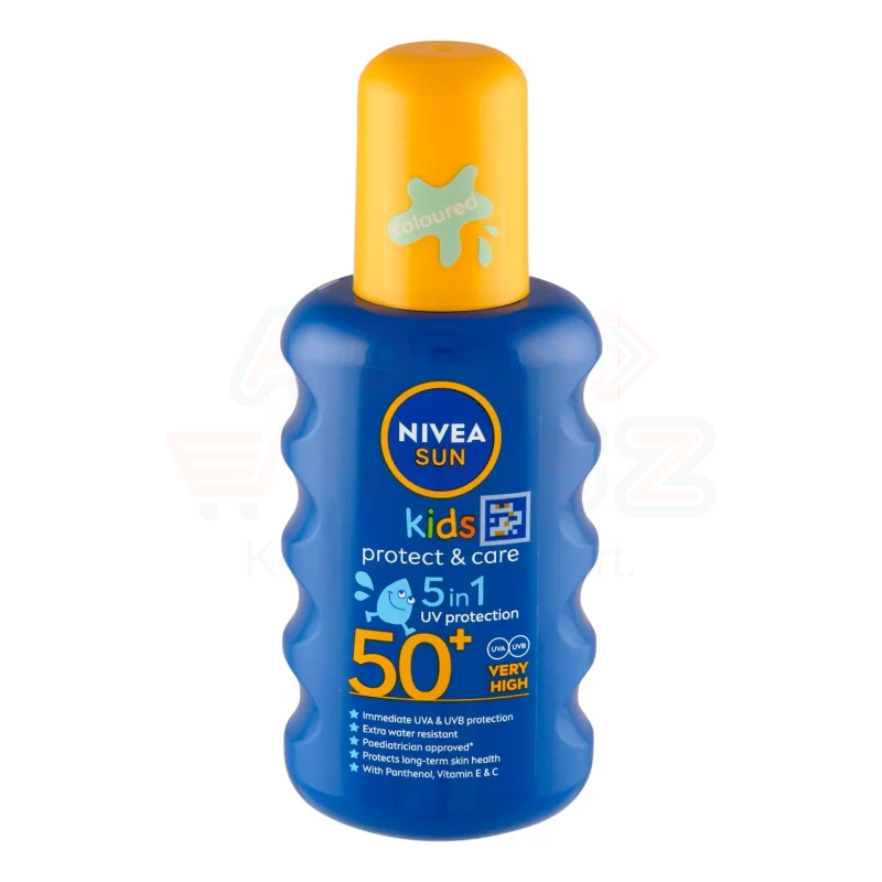 NIVEA SUN FF50+ Kids Hidratáló Gyermek Napozó Spray 200 ml Kép