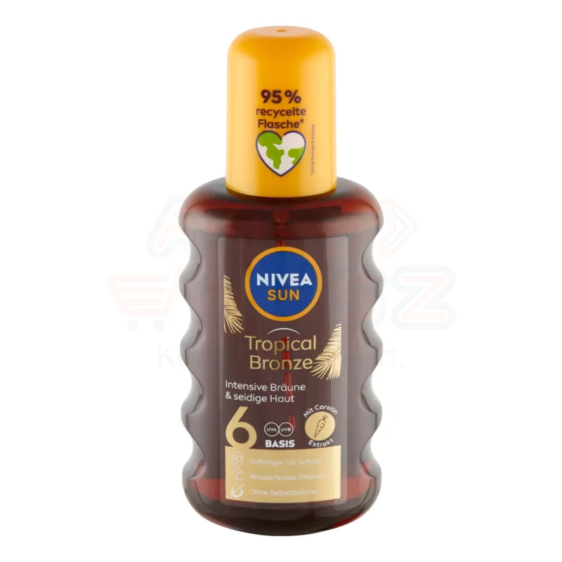 NIVEA SUN FF6 Karotinos mélybarnító olaj spray 200 ml Kép