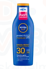 NIVEA SUN FF30 Protect & Moisture Naptej 200 ml Kép