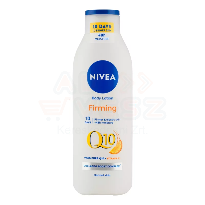NIVEA Q10 Firming Bőrfeszesítő testápoló tej 250 ml 10 nap/ 7 nap Száraz bőrre Kép