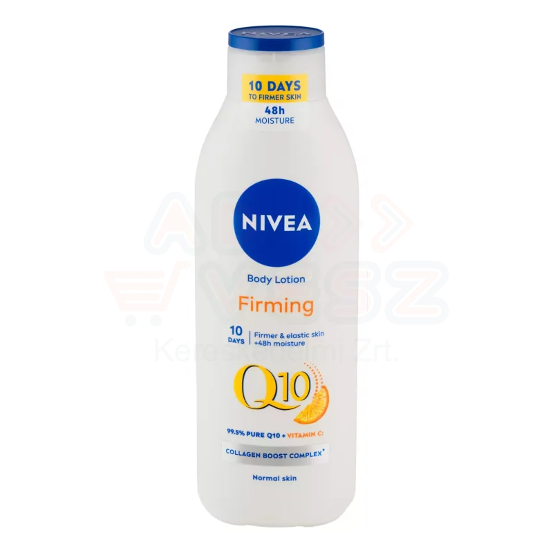 NIVEA Q10 Firming Bőrfeszesítő testápoló tej 250 ml 10 nap/ 7 nap Száraz bőrre Kép