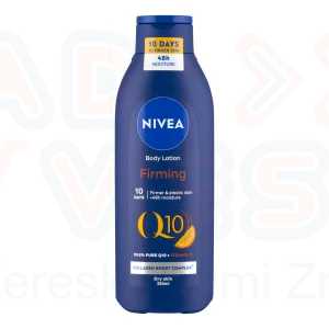 NIVEA Q10 Firming Bőrfeszesítő testápoló tej 250 ml 10 nap/ 7 nap Száraz bőrre