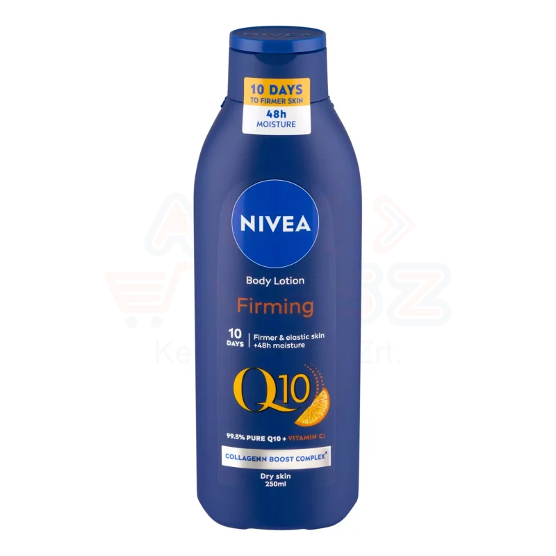 NIVEA Q10 Firming Bőrfeszesítő testápoló tej 250 ml 10 nap/ 7 nap Száraz bőrre Kép