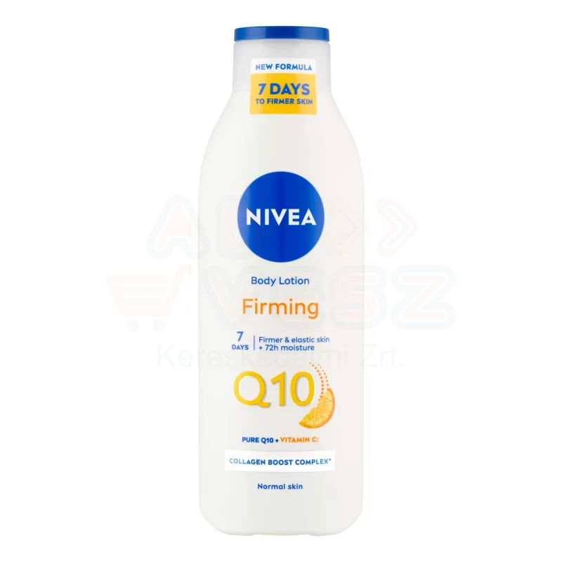 NIVEA Q10 Firming Bőrfeszesítő testápoló tej 250 ml 7 nap Normál bőrre Kép