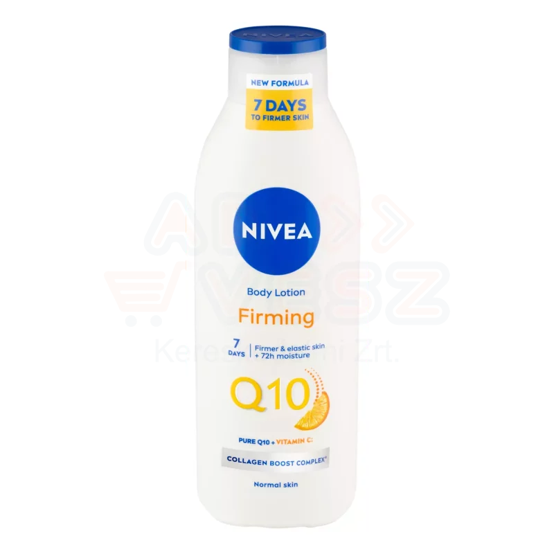 NIVEA Q10 Firming Bőrfeszesítő testápoló tej 250 ml 7 nap Normál bőrre Kép