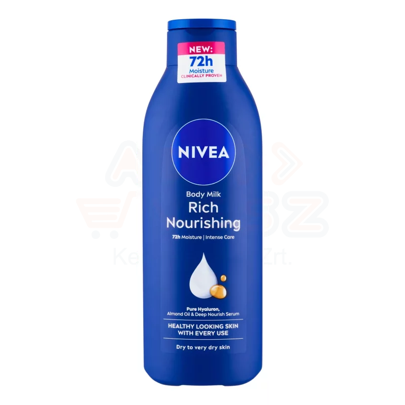 NIVEA testápoló tej 250 ml Intenzív Kép