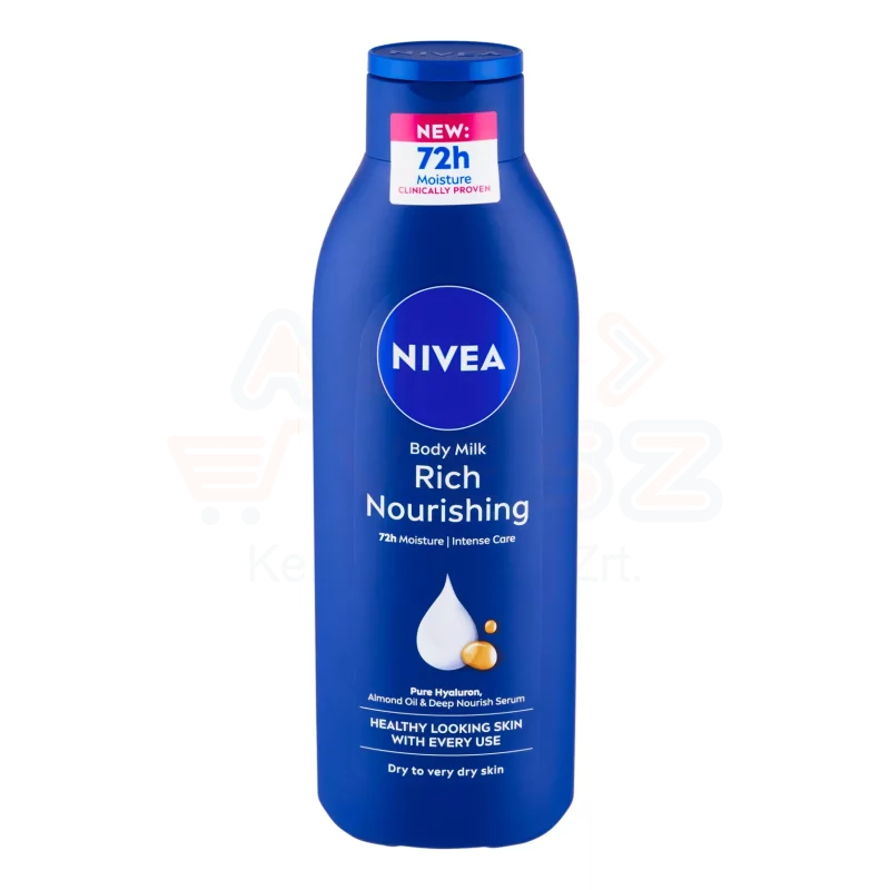 NIVEA testápoló tej 250 ml Intenzív Kép