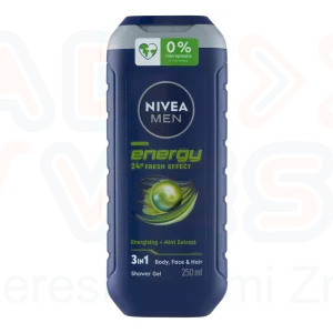 NIVEA MEN tusfürdő 250 ml Energy
