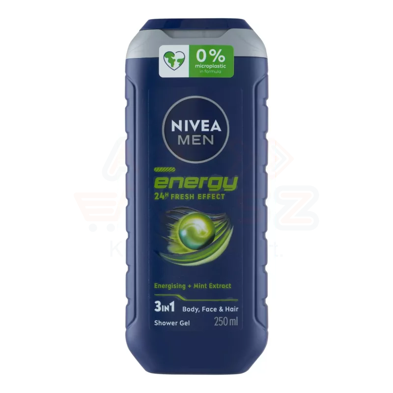 NIVEA MEN tusfürdő 250 ml Energy Kép